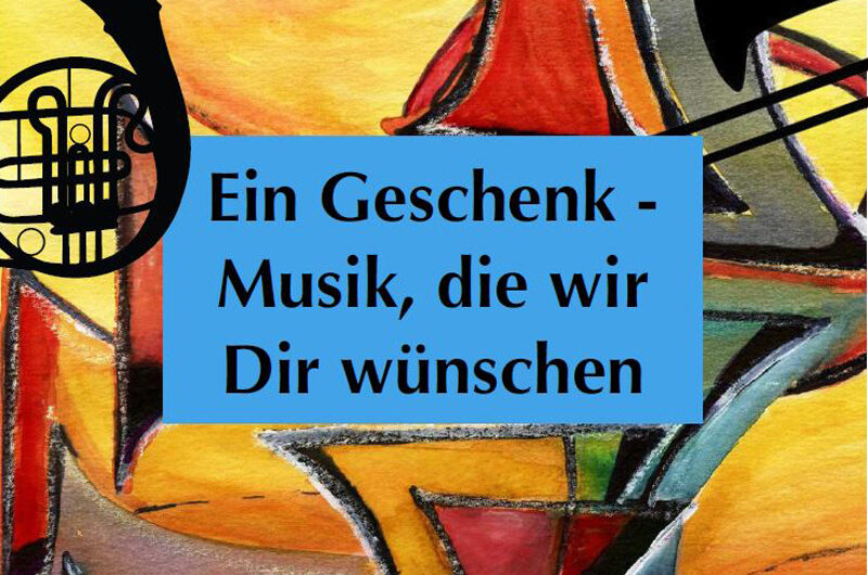 "Ein Geschenk - Musik, die wir Dir wünschen": Wir laden ein zum Sommerkonzert am 23. Juli 2023 um 19.30 Uhr in St. Cyriak, Sulzburg.