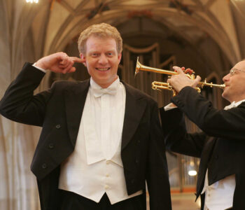 Bernhard Kratzer (Stuttgart), Trompete/Corno da caccia , Paul Theis (Stuttgart), Orgel