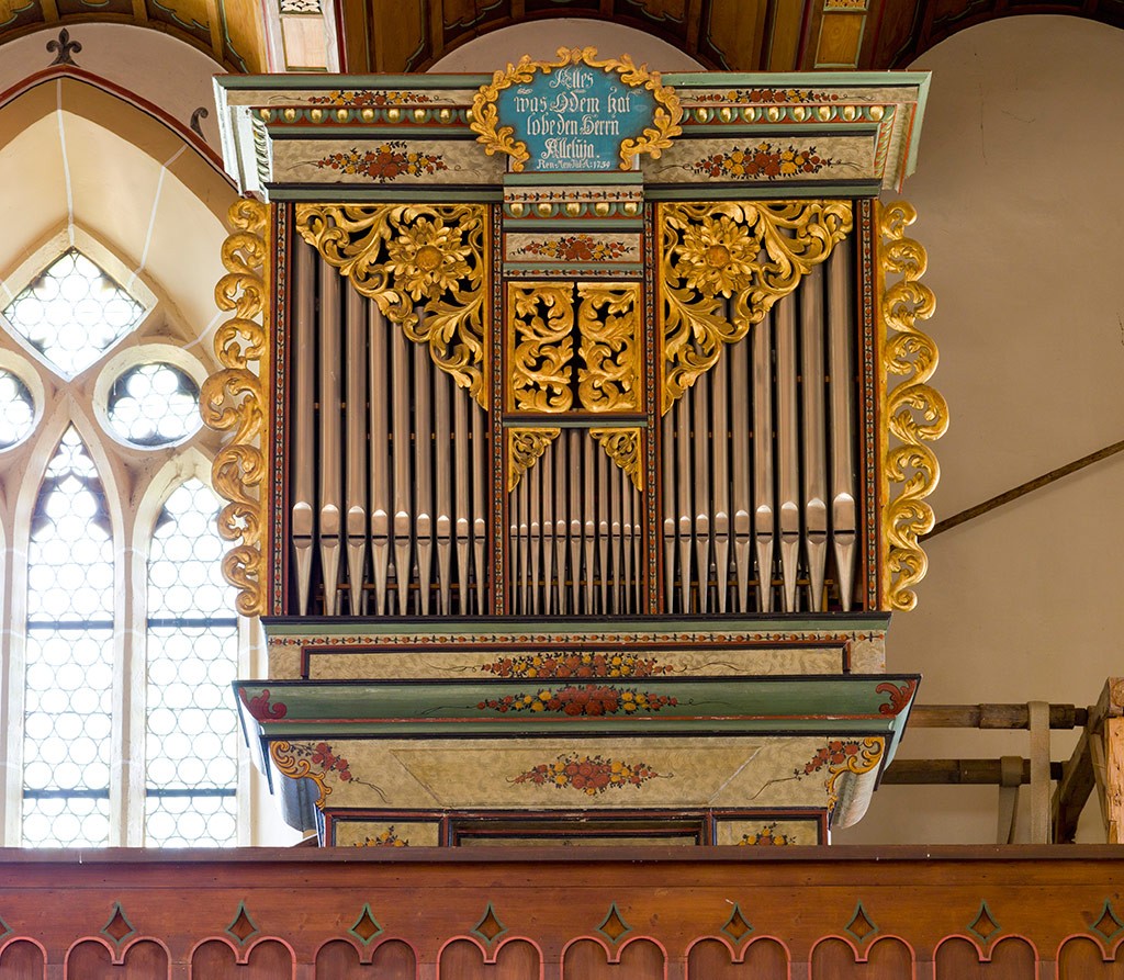 Fichslin-Orgel, St. Ägidius